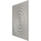 Ekena Millwork 19 5/8in. W x 19 5/8in. H Wade EnduraWall Decorative 3D Wall Panel Covers 2.67 Sq. Ft. WP20X20WDGBW - alternate 6